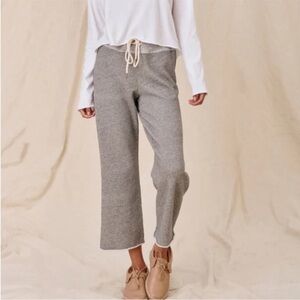 The GREAT cropped wide-leg sweatpants.